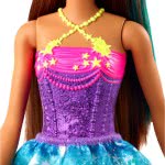 Mattel Barbie Dreamtopia Πριγκίπισσα Κούκλα Με Καστανά Μαλλιά Και Πράσινη Ανταύγεια GJK12 / GJK14 887961813050