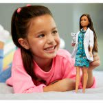 Mattel Barbie Pet Vet Κτηνίατρος Με Γατάκι GJL63 887961813630