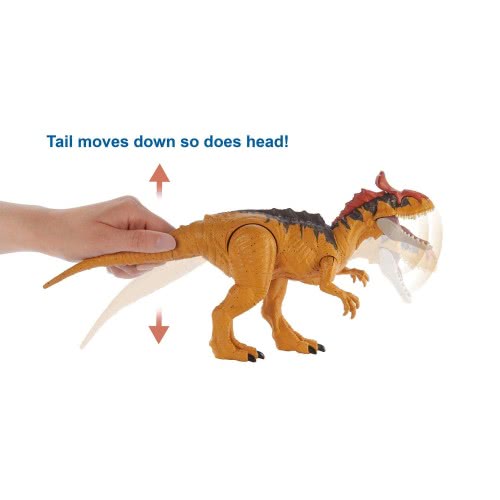 Mattel Jurassic World Sound Strike Cryolophosaurus Δεινόσαυρος Με Κινούμενα Μέλη Και Ήχους GJN64 / GJN66 887961814415