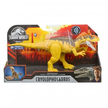 Mattel Jurassic World Sound Strike Cryolophosaurus Δεινόσαυρος Με Κινούμενα Μέλη Και Ήχους GJN64 / GJN66 887961814415