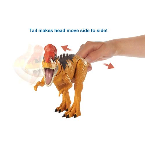 Mattel Jurassic World Sound Strike Cryolophosaurus Δεινόσαυρος Με Κινούμενα Μέλη Και Ήχους GJN64 / GJN66 887961814415