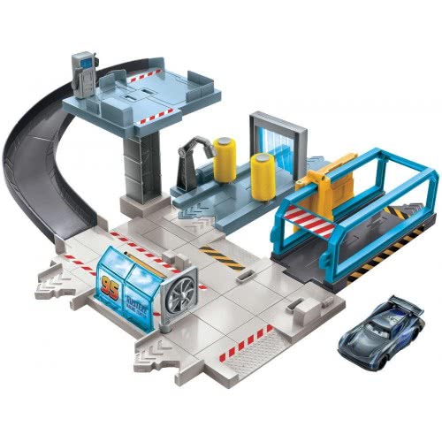 Mattel Disney Pixar Cars Rust-Eze Tune-Up Center Αγωνιστικό Συνεργείο GJW43 887961819236