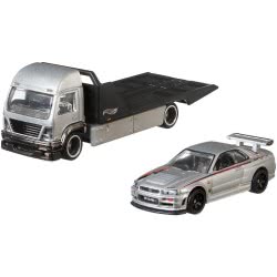 Mattel Hot Wheels Nissan Skyline Gt-R And Aero Lift Premium Collector FLF56 / FYT10 887961708844