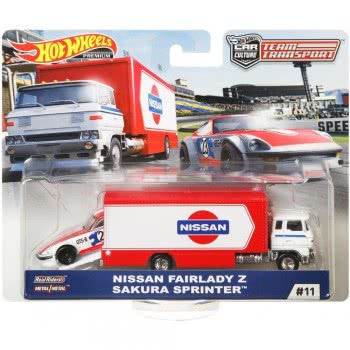 Mattel Hot Wheels Nissan Fairlady Z And Sakura Sprinter Premium Collector FLF56 / FYT14 887961708806