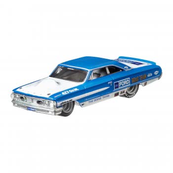 Mattel Hot Wheels Custom 1964 Ford Galaxie And Ford C-800 Collector FLF56 / FYT15 887961708790