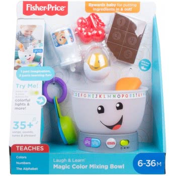 Mattel Laugh And Learn Εκπαιδευτικό Μπολ Ζαχαροπλαστικής GMX47 887961864083