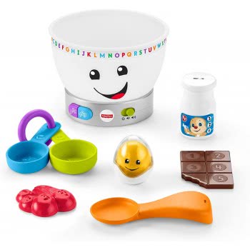 Mattel Laugh And Learn Εκπαιδευτικό Μπολ Ζαχαροπλαστικής GMX47 887961864083