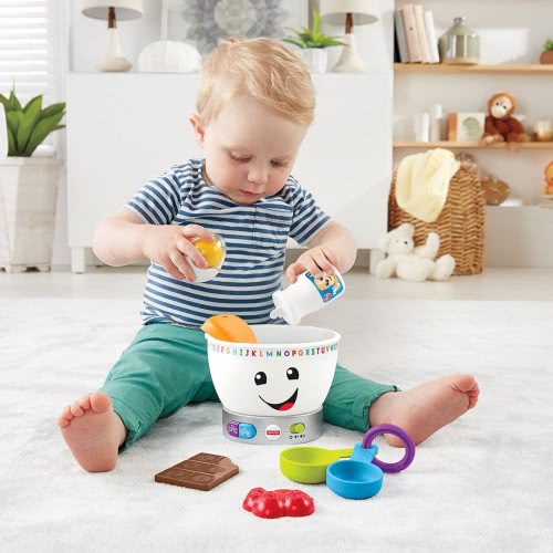 Mattel Laugh And Learn Εκπαιδευτικό Μπολ Ζαχαροπλαστικής GMX47 887961864083