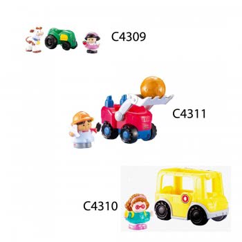 Mattel Little People - Οχηματάκια C4412 027084114737