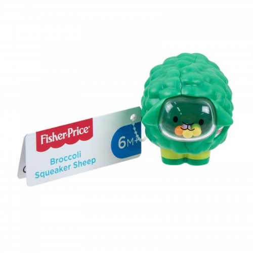 Mattel Broccoli Squeaker Sheep Φαγητοζωάκι Δραστηριοτήτων GJW22 / GLD07 887961836943