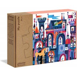 Clementoni My C'era Un Castel Eco Mini Παζλ 24 Τεμαχίων S.C. Κάστρο 1265-16218 8005125162185