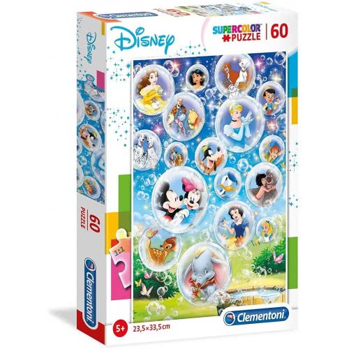 Clementoni Kids Puzzle Super Color Classic 60 Pcs 1200-26049 8005125260492