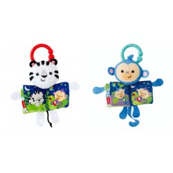 Mattel Μαλακό Βιβλιαράκι Τιγράκι/Μαϊμουδάκι CCG04 / ASST 887961023145