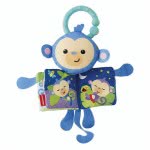 Mattel Μαλακό Βιβλιαράκι Τιγράκι/Μαϊμουδάκι CCG04 / ASST 887961023145