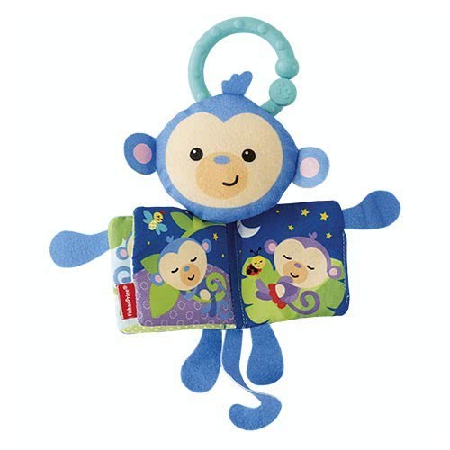 Mattel Μαλακό Βιβλιαράκι Τιγράκι/Μαϊμουδάκι CCG04 / ASST 887961023145