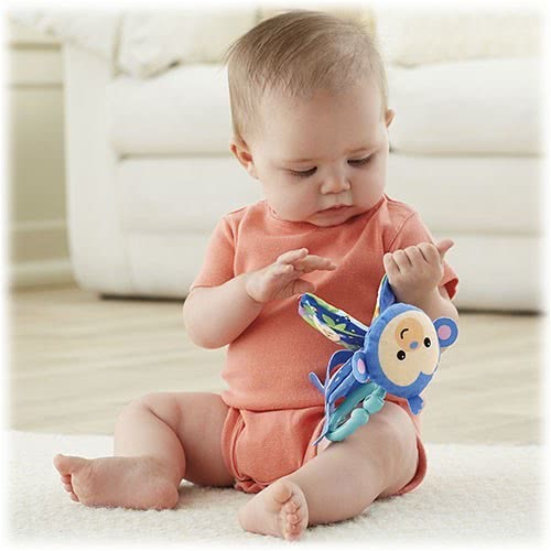 Mattel Μαλακό Βιβλιαράκι Τιγράκι/Μαϊμουδάκι CCG04 / ASST 887961023145