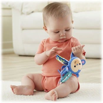 Mattel Μαλακό Βιβλιαράκι Τιγράκι/Μαϊμουδάκι CCG04 / ASST 887961023145