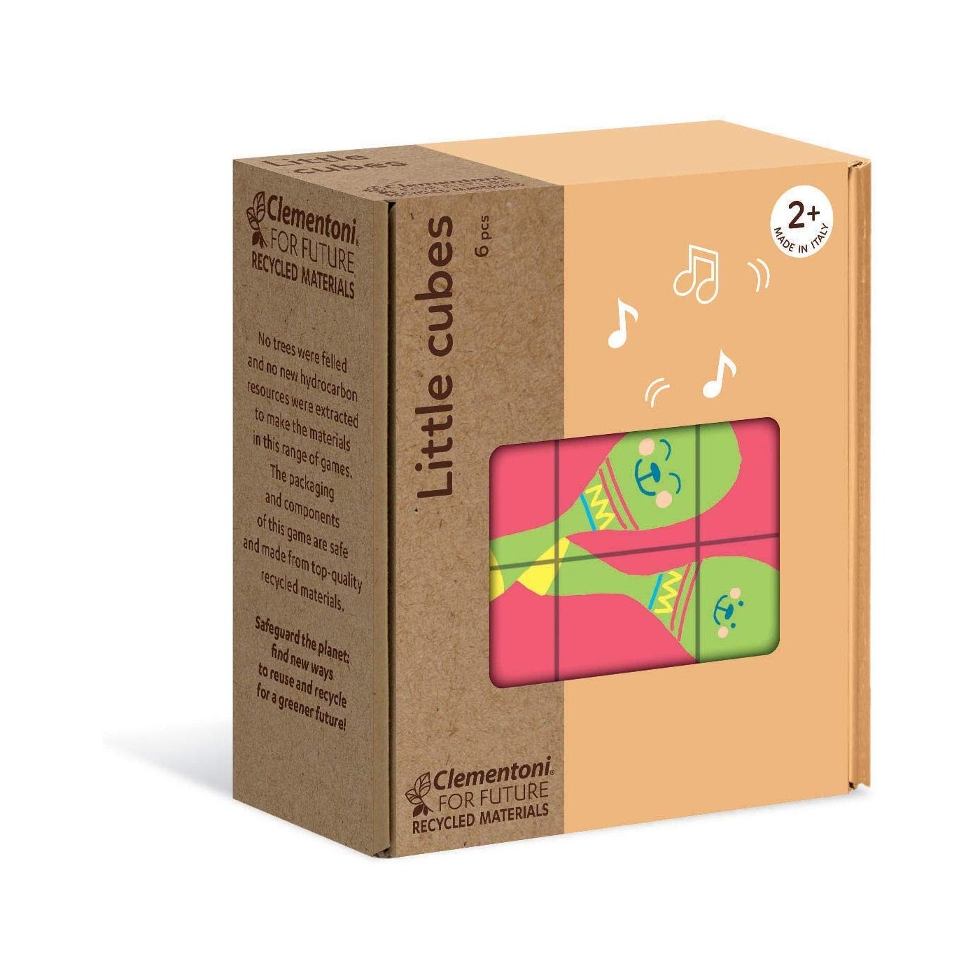 Clementoni Little Cubes Quante Cose Children's Cubes 1265-16229 | Toys ...
