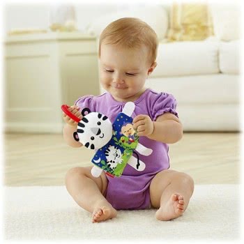 Mattel Μαλακό Βιβλιαράκι Τιγράκι/Μαϊμουδάκι CCG04 / ASST 887961023145