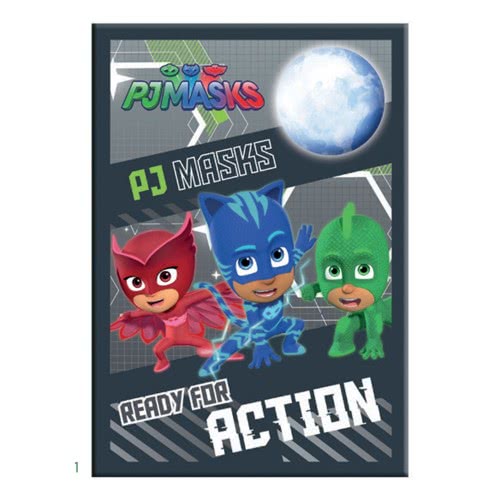 Diakakis imports PJ Masks Stiched Notebooks 17X24 40 Sheets - 3 Designs 000484010 5205698238697