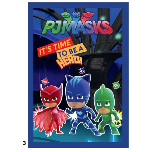 Diakakis imports PJ Masks - Πιτζαμοήρωες Τετράδιο Καρφίτσα 17X24 40 Φύλλα - 3 Σχέδια 000484010 5205698238697