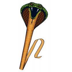 Gunther Cobra Χαρταετός Υφασμάτινος Κόμπρα 69 X 400 Εκατοστά 1154 4001664011544