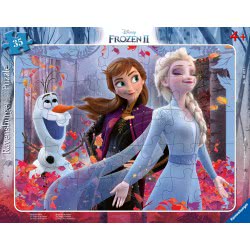 Ravensburger Παζλ Καρτέλα 35 Τεμ. Ψυχρά Και Ανάποδα ΙΙ 05074 4005556050741