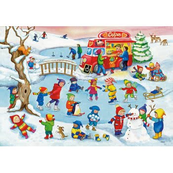 Ravensburger Παζλ 2X24 Τεμ. Στη Λίμνη 05057 4005556050574