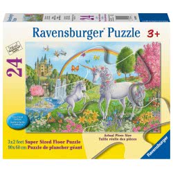 Ravensburger Floor Puzzle 24 Pieces Unicorns 03043 4005556030439