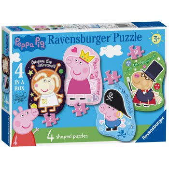 Ravensburger Τα Πρώτα Μου Παζλ 4/6/8/10 Τεμ. Πέππα Το Γουρουνάκι 06981 4005556069811