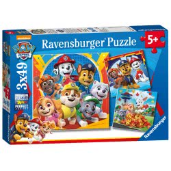 Ravensburger Paw Patrol 3X 49Pc Jigsaw Puzzles, 05048 4005556050482