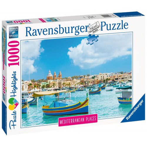 Ravensburger Mediterranean Malta 1000 Pieces 14978 4005556149780