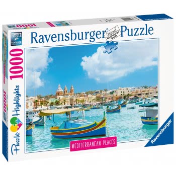 Ravensburger Mediterranean Malta 1000 Pieces 14978 4005556149780