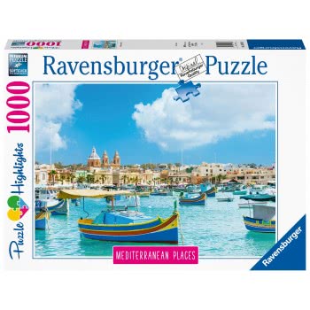 Ravensburger Mediterranean Malta 1000 Pieces 14978 4005556149780