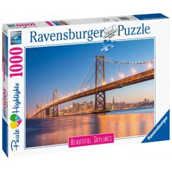 Ravensburger Skylines-Golden Gate Bridge 1000Pc Jigsaw Puzzle 14083 4005556140831