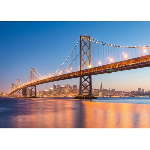 Ravensburger Skylines-Golden Gate Bridge 1000Pc Jigsaw Puzzle 14083 4005556140831