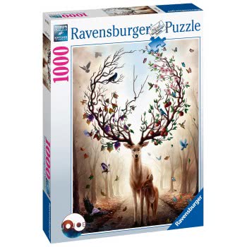 Ravensburger Magical Deer 1000Pc Jigsaw Puzzle, Multicoloured 15018 4005556150182