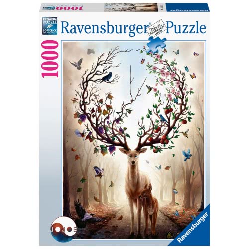 Ravensburger Magical Deer 1000Pc Jigsaw Puzzle, Multicoloured 15018 4005556150182