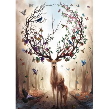 Ravensburger Παζλ 1000 Τεμ. Φανταστικά Ελάφια 15018 4005556150182