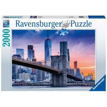 Ravensburger Skyline New York, 2000Pc Jigsaw Puzzle 16011 4005556160112