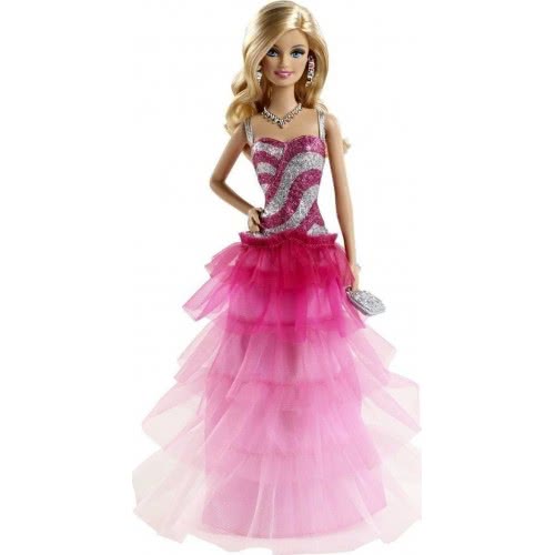 Mattel Barbie Λαμπερά Φορέματα (4 Σχέδια) BFW16 746775315580