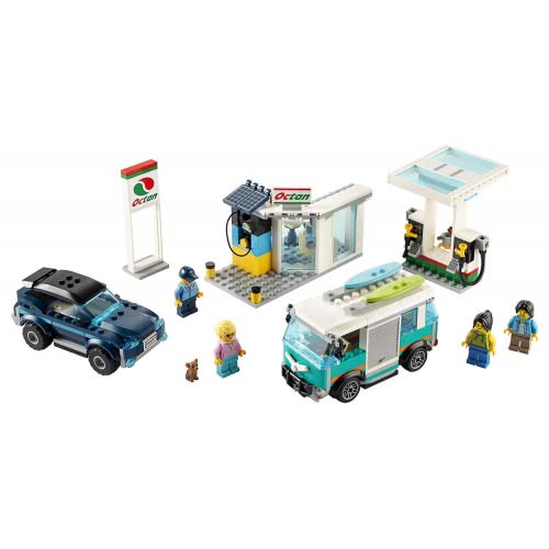 LEGO CITY In/Out 2020 Βενζινάδικο 60257 5702016617917