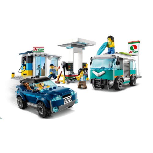 LEGO CITY In/Out 2020 Βενζινάδικο 60257 5702016617917