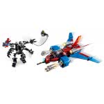 LEGO Super Heroes Σπάιντερ Τζετ Εναντίον Ρομποτικής Στολής Του Βένομ 76150 5702016619300