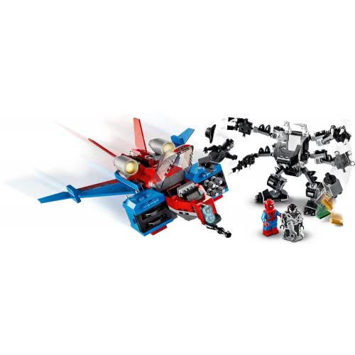LEGO Super Heroes Σπάιντερ Τζετ Εναντίον Ρομποτικής Στολής Του Βένομ 76150 5702016619300