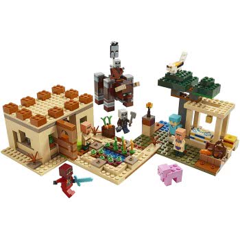LEGO Minecraft Η Επιδρομή Των Κακών Χωρικών 21160 5702016618273
