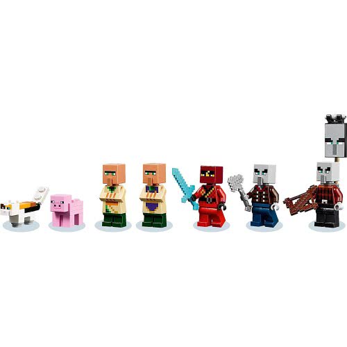 LEGO Minecraft Η Επιδρομή Των Κακών Χωρικών 21160 5702016618273