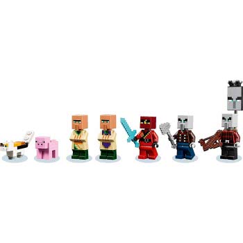 LEGO Minecraft Η Επιδρομή Των Κακών Χωρικών 21160 5702016618273