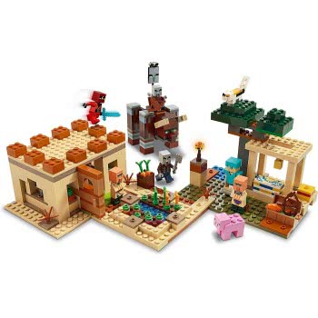 LEGO Minecraft Η Επιδρομή Των Κακών Χωρικών 21160 5702016618273