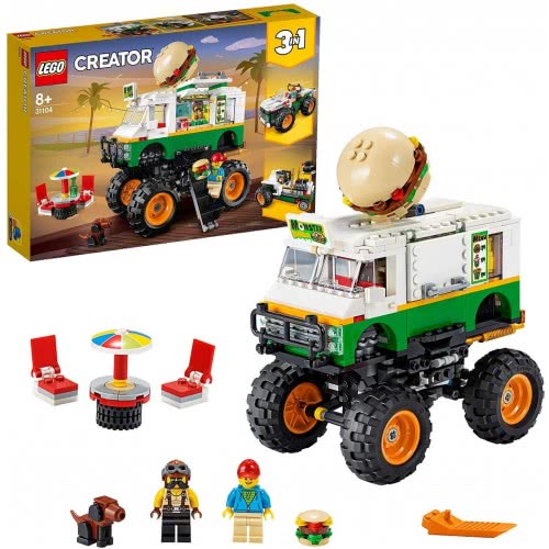 LEGO Creator Monster Truck Με Χάμπουργκερ 31104 5702016616309